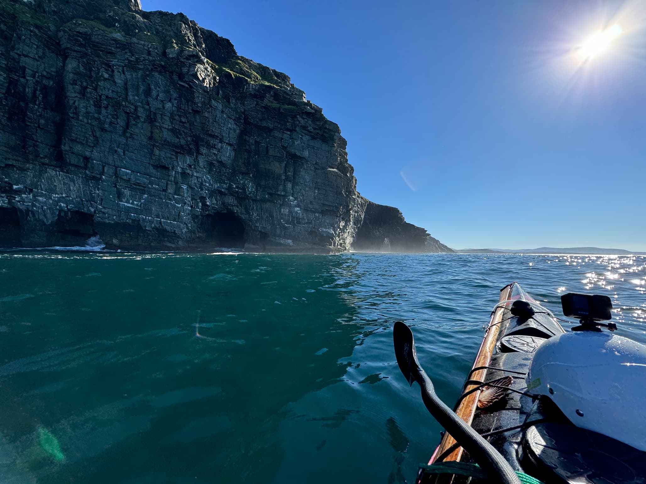 Irish coastal cliffs